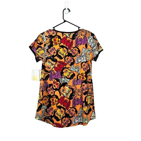 LuLaRoe Classic T Women's Vampire & Bat Shirt - Picture 2 of 5
